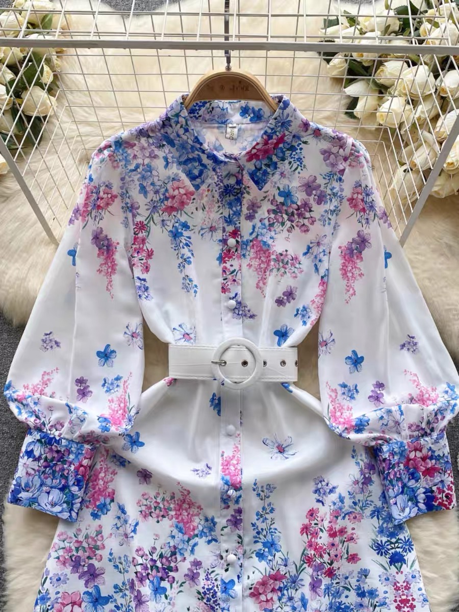 It’s a long story floral dress ED113 images